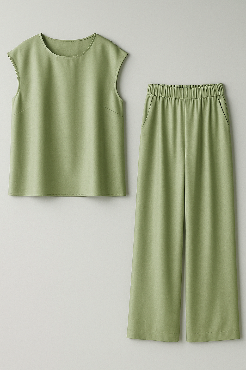 Tailleur pour femme Noir Élégant avec Pantalon et Blouse pour Cérémonie - Coupe Parfaite