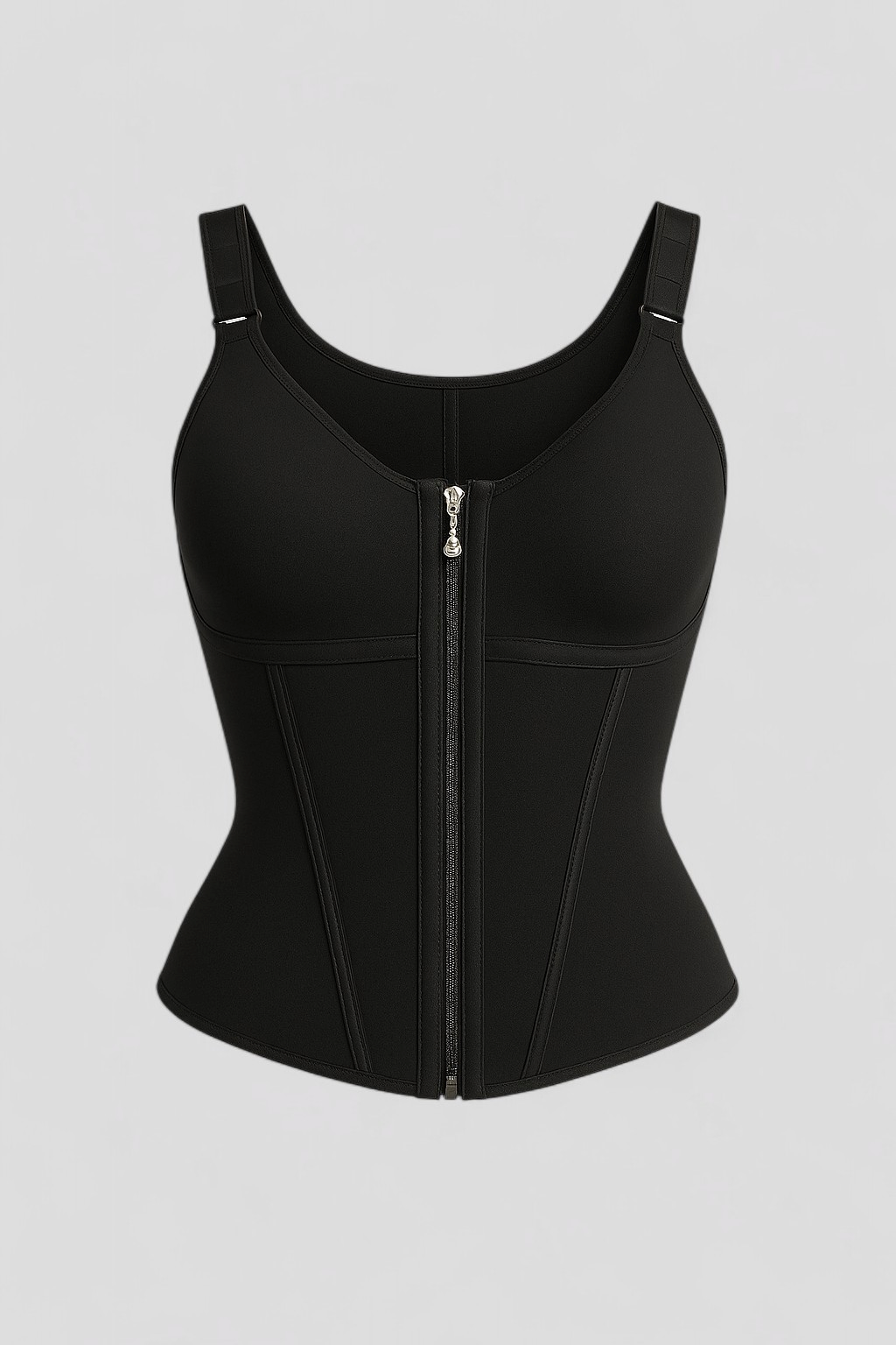 Corsetto Modellante Donna Snellente - Bustino Contenitivo Shaper Vita Alta Nero S-XL
