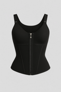 Corsetto Modellante Donna Snellente - Bustino Contenitivo Shaper Vita Alta Nero S-XL