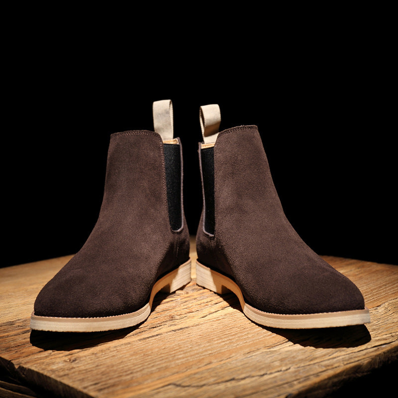 : Bottes Chelsea Homme - Élégance Robuste et Polyvalente dans de Marche Lino