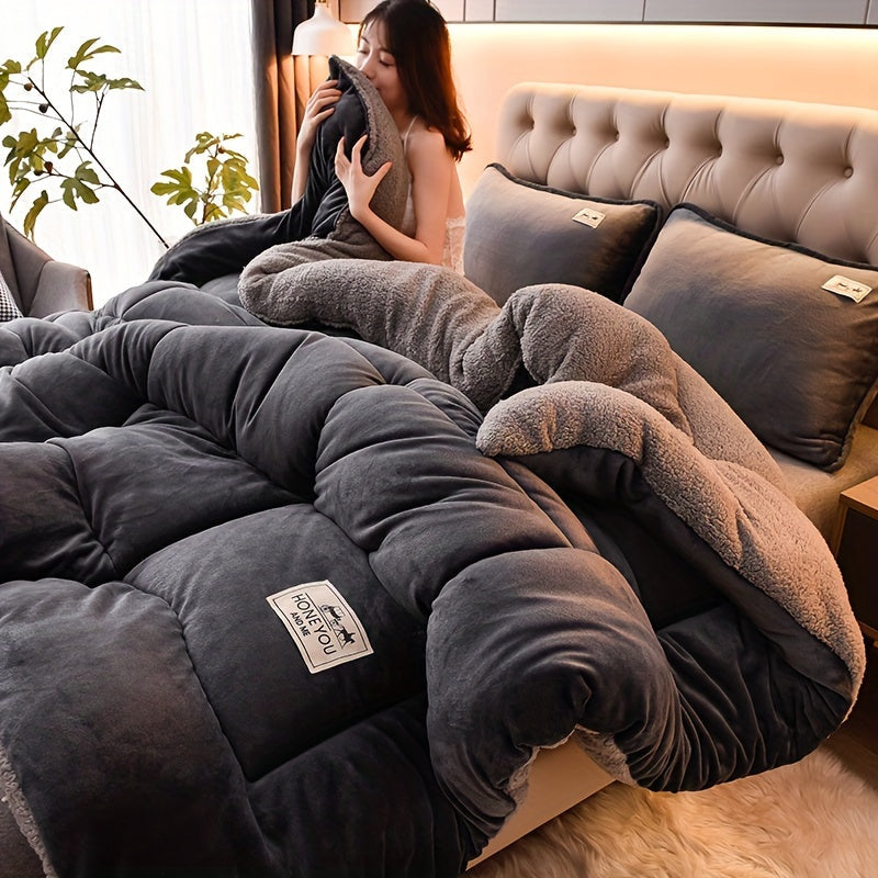 : Couverture Peluche Sherpa Double Face dans de Marche Lino