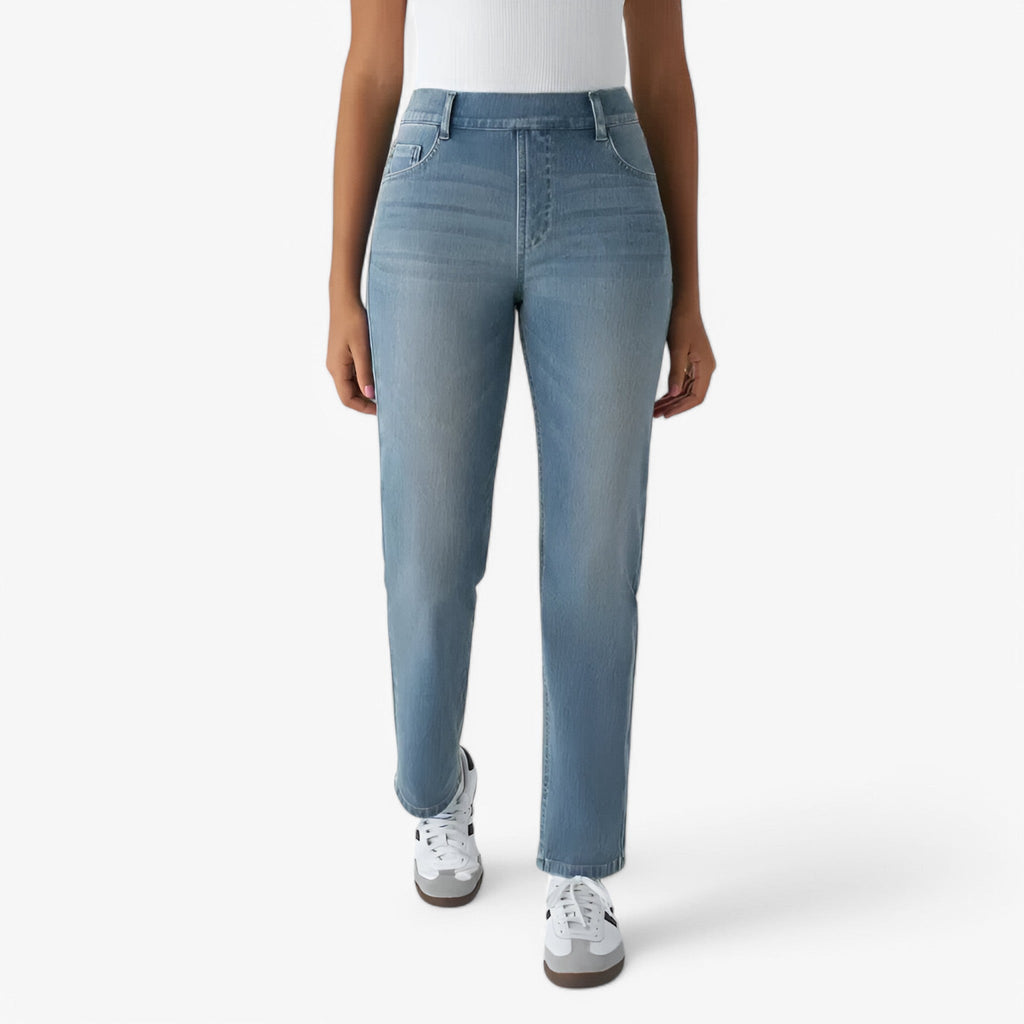 Pantalon taille haute - Extensible et Confortable
