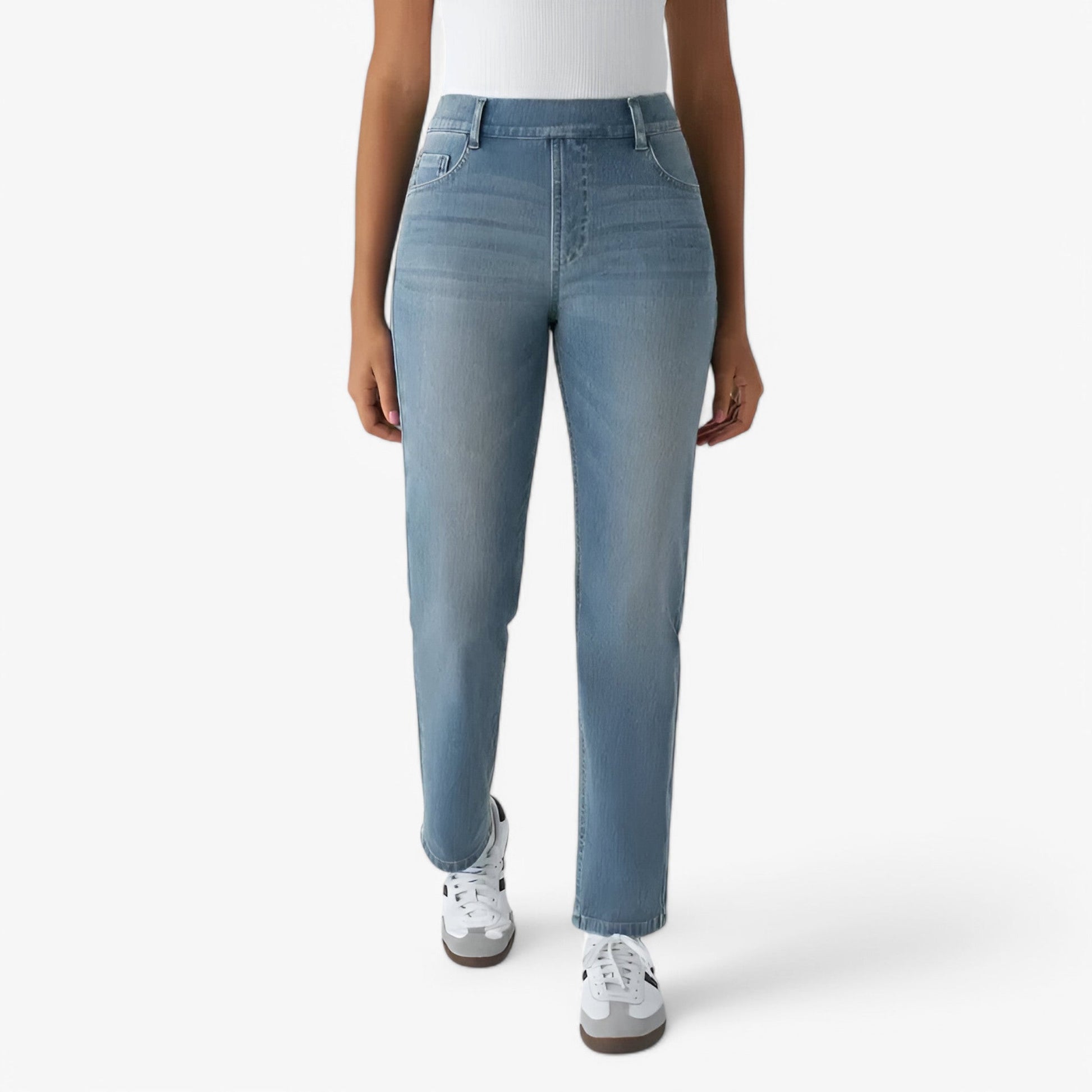 Pantalon taille haute - Extensible et Confortable