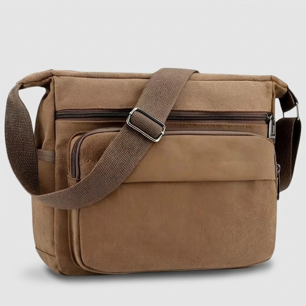 Bags : Sac Bandoulière Homme Multifonction en Toile dans de Roselva