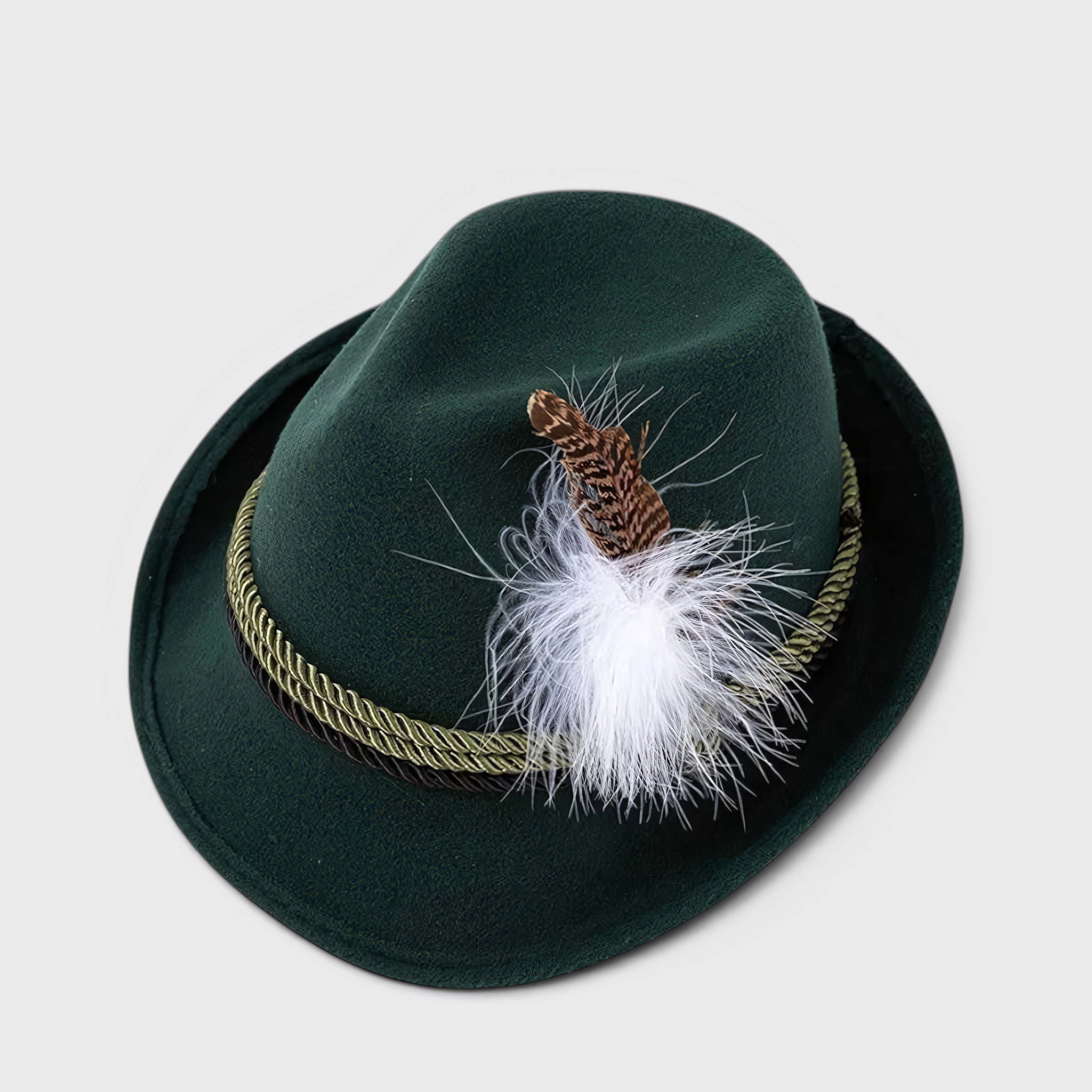 Gifts – Seasonal – Oktoberfest : Chapeau Oktoberfest Unisexe Festif - Ornements Traditionnels dans Vert foncé de Steiner-boutique