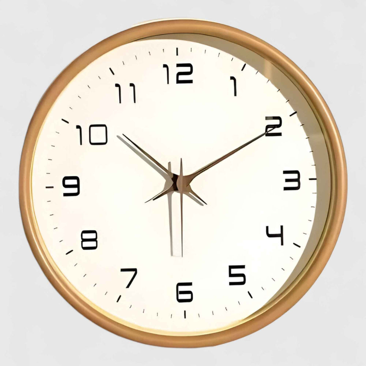 Horloges murales : Horloge Murale Design Bois Accessoires De Maison dans Marron foncé de Marche Lino