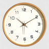 wall clock : Horloge Murale Design Bois Accessoires De Maison dans Marron foncé de Marche Lino