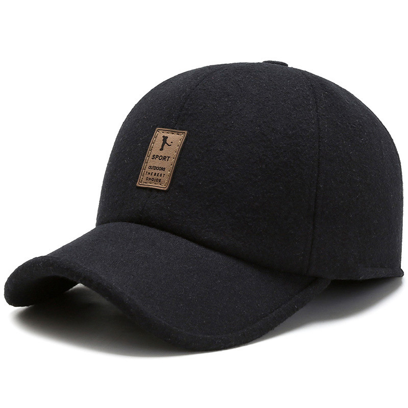 SnapHat™ - Casquette de baseball tricotée chaude pour l'hiver