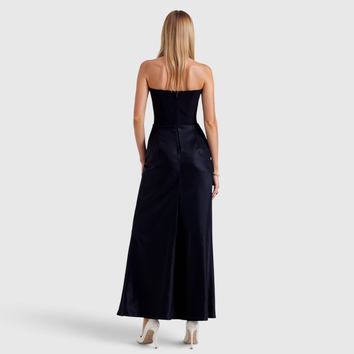 Robe Longue Fourreau pour Femme - Robe Élégante d'Invitée de Mariage