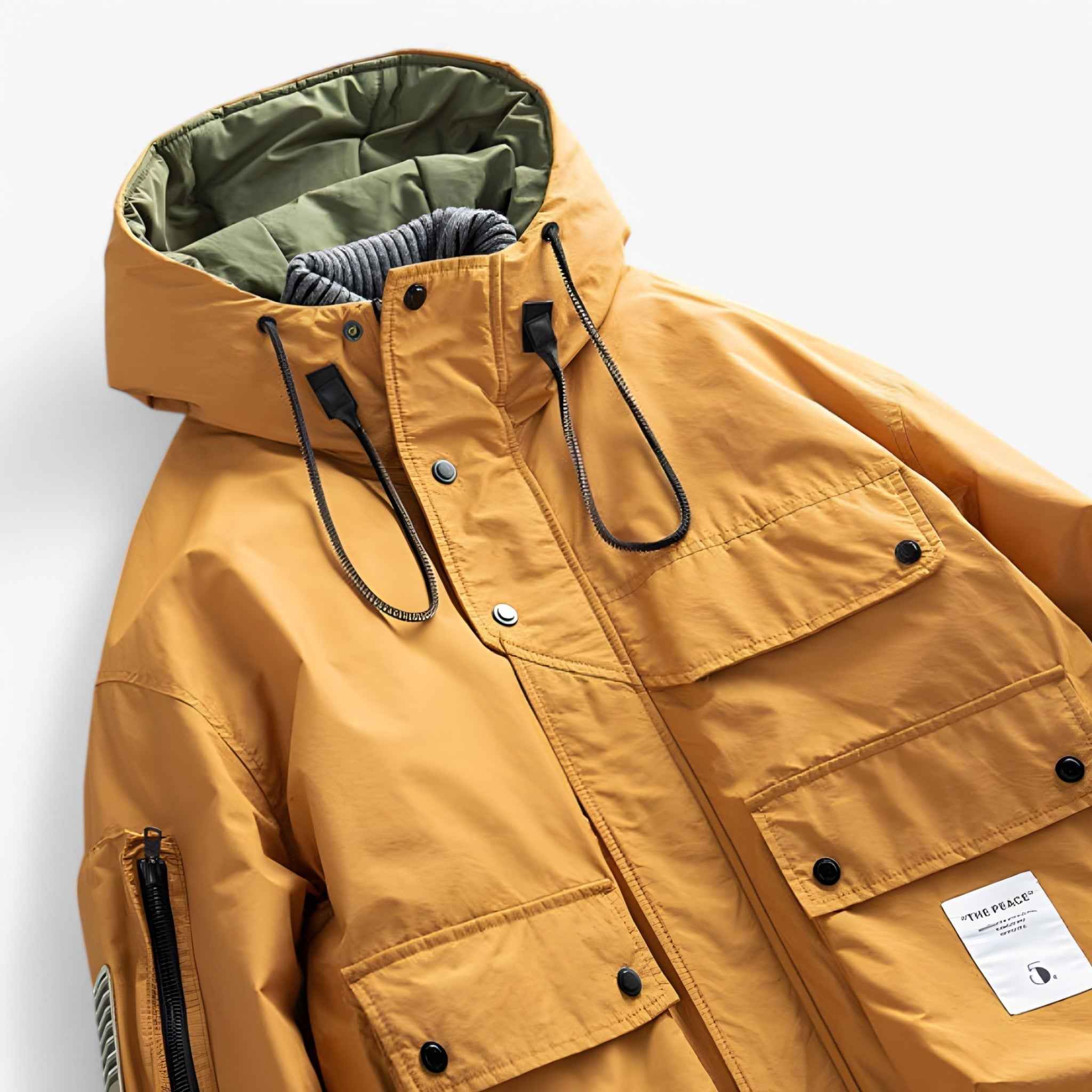 Parka : Parka Homme Victor - Manteau d'Hiver Chaud Imperméable Style Urbain dans de Marche Lino