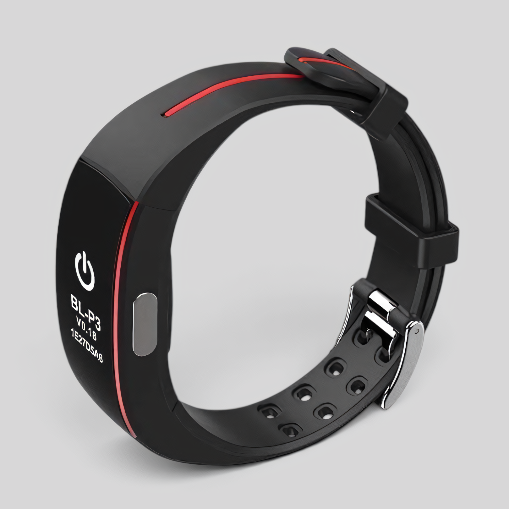 CRY : Moniteur de tension artérielle et de fréquence cardiaque, silicone noir, avec dans de Jeecey.nl