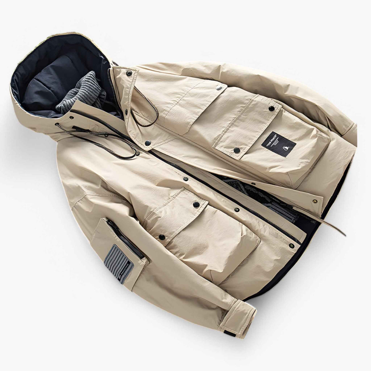 Parka : Parka Homme Victor - Manteau d'Hiver Chaud Imperméable Style Urbain dans de Marche Lino