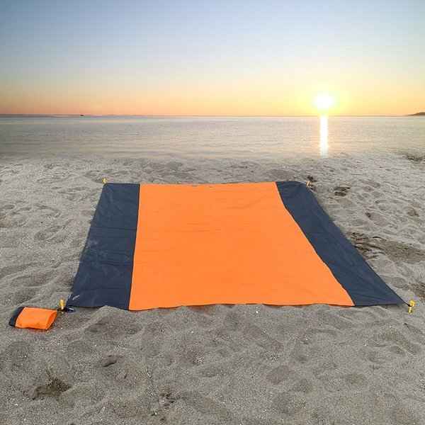 Mr Beach Tapis anti-sable ultime – sans sable, séchage rapide et confortable