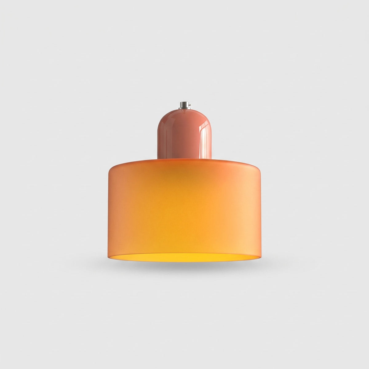 Lighting : Suspension Bauhaus en Verre Coloré – Pièce Rétro Audacieuse dans de Marche Lino