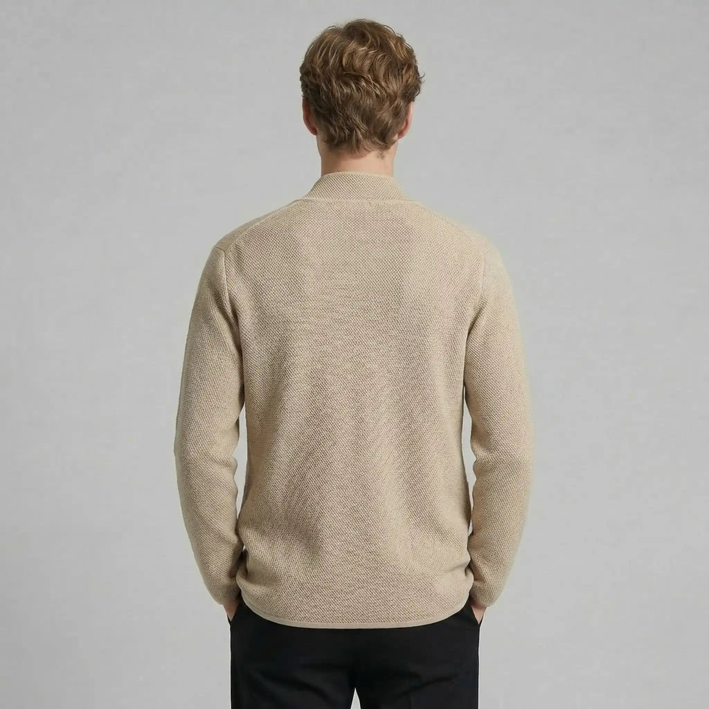 Cardigan Masculin Élégant et Pratique Mode Masculine