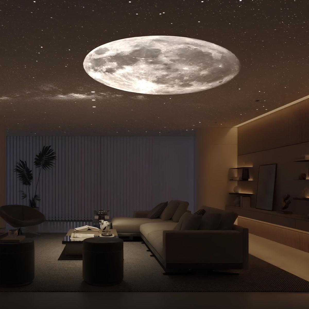 Home Decor : Lampe de Projection Spatiale – Projecteur Galaxie pour Ambiance dans de Marche Lino