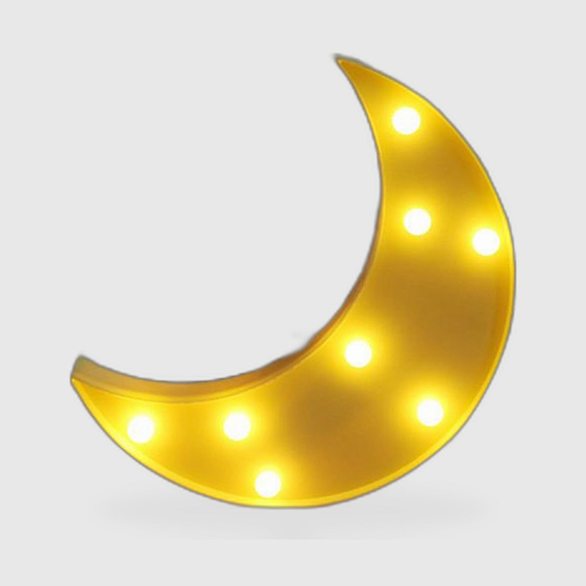 Kids Night Light : Veilleuse LED 3D Nuage et Lune – Douce Lumière du Soir dans Jaune de Marche Lino