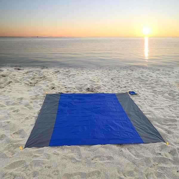 Mr Beach Tapis anti-sable ultime – sans sable, séchage rapide et confortable
