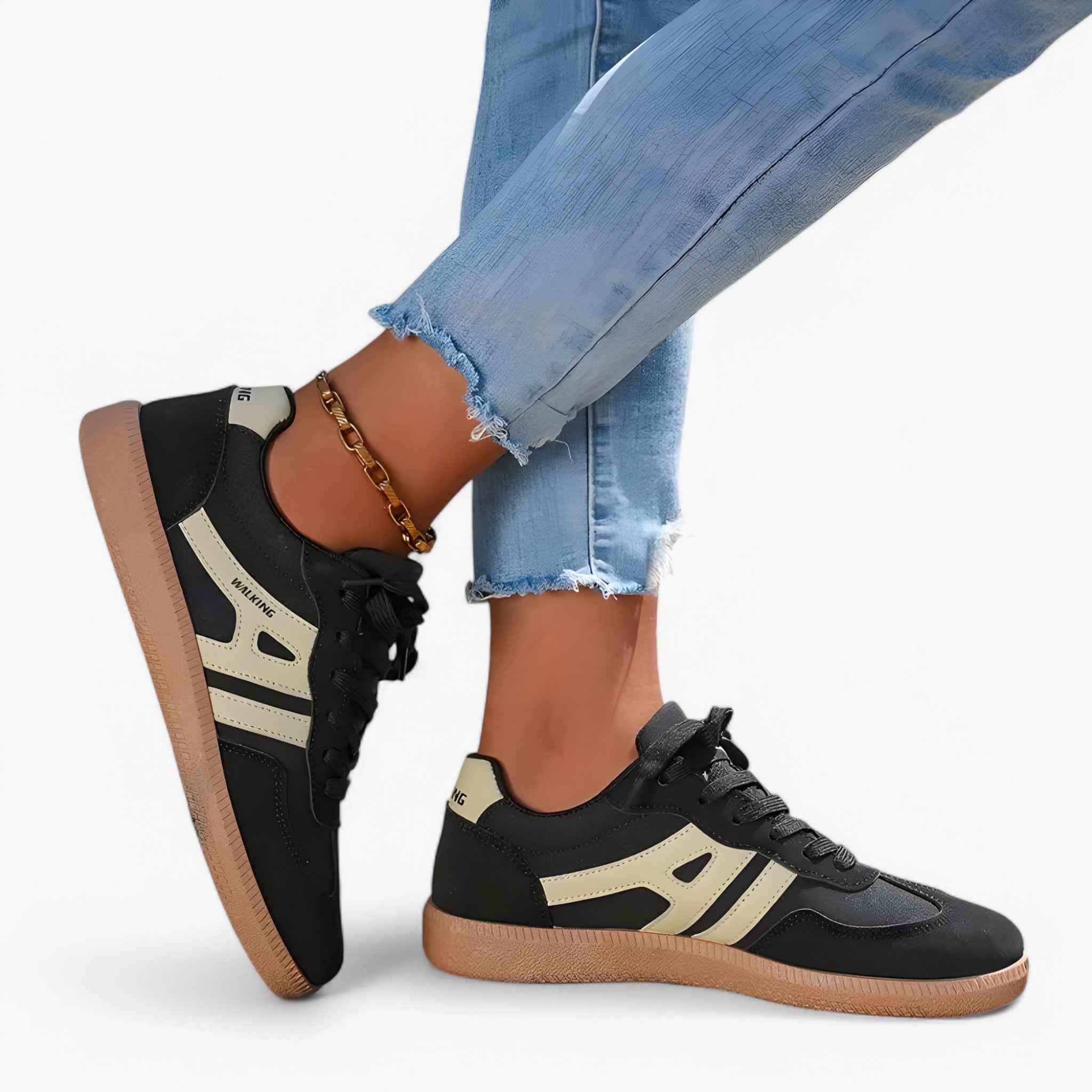 shoes : Kath - Chaussures décontractées dans Noir Venise de Concept Odense