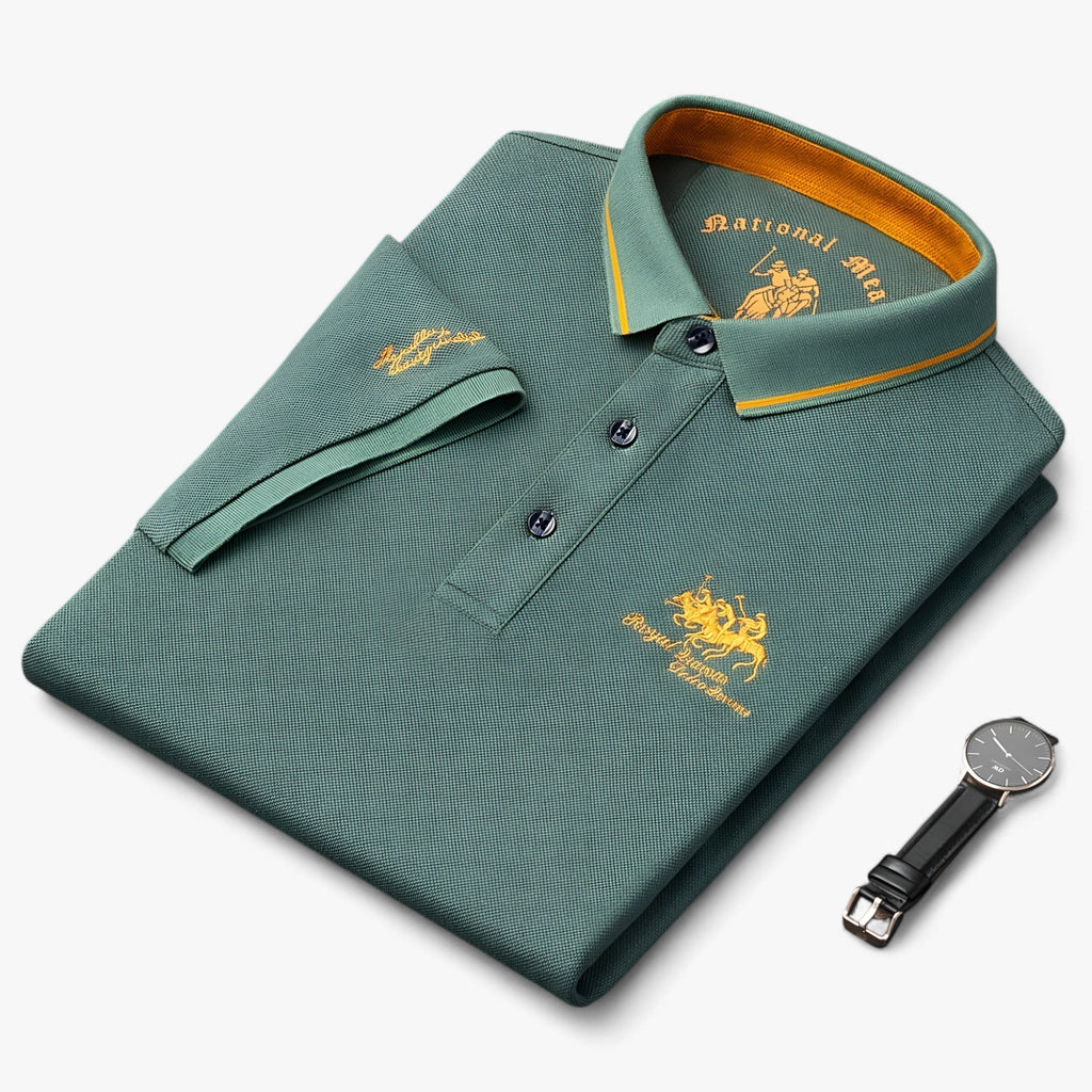 Polo Homme Piqué Coton Uni - Coupe Droite, Plusieurs Tailles et Couleurs