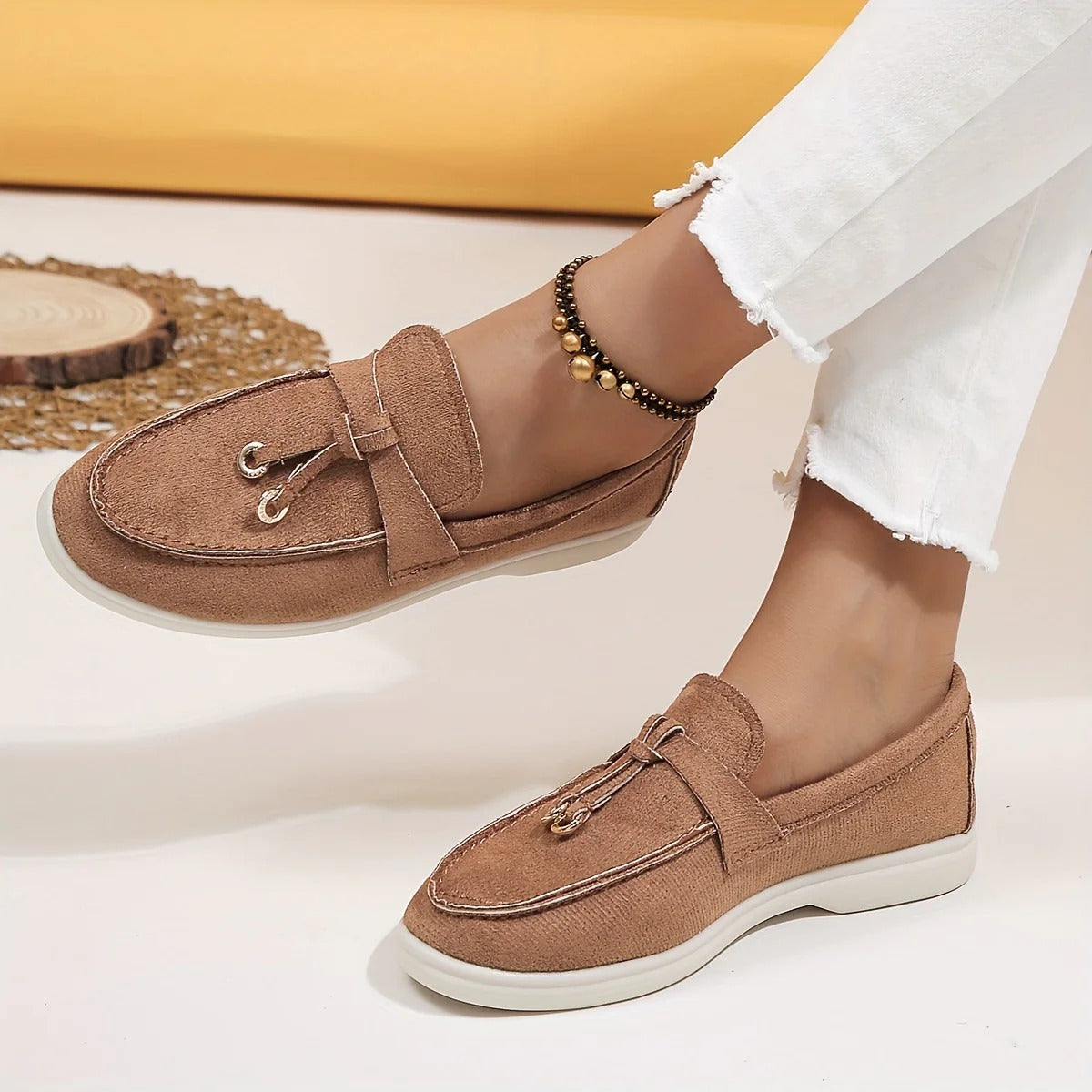 Fashion : Mocassins pour femmes - Élégants, Confortables & Style polyvalent dans de Jeecey
