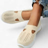 Sneakers : Chaussures Femme en Denim Légères & Confortables avec Amorti Efficace - Qualite Premium, Confort Optimal dans Beige de Marche Lino
