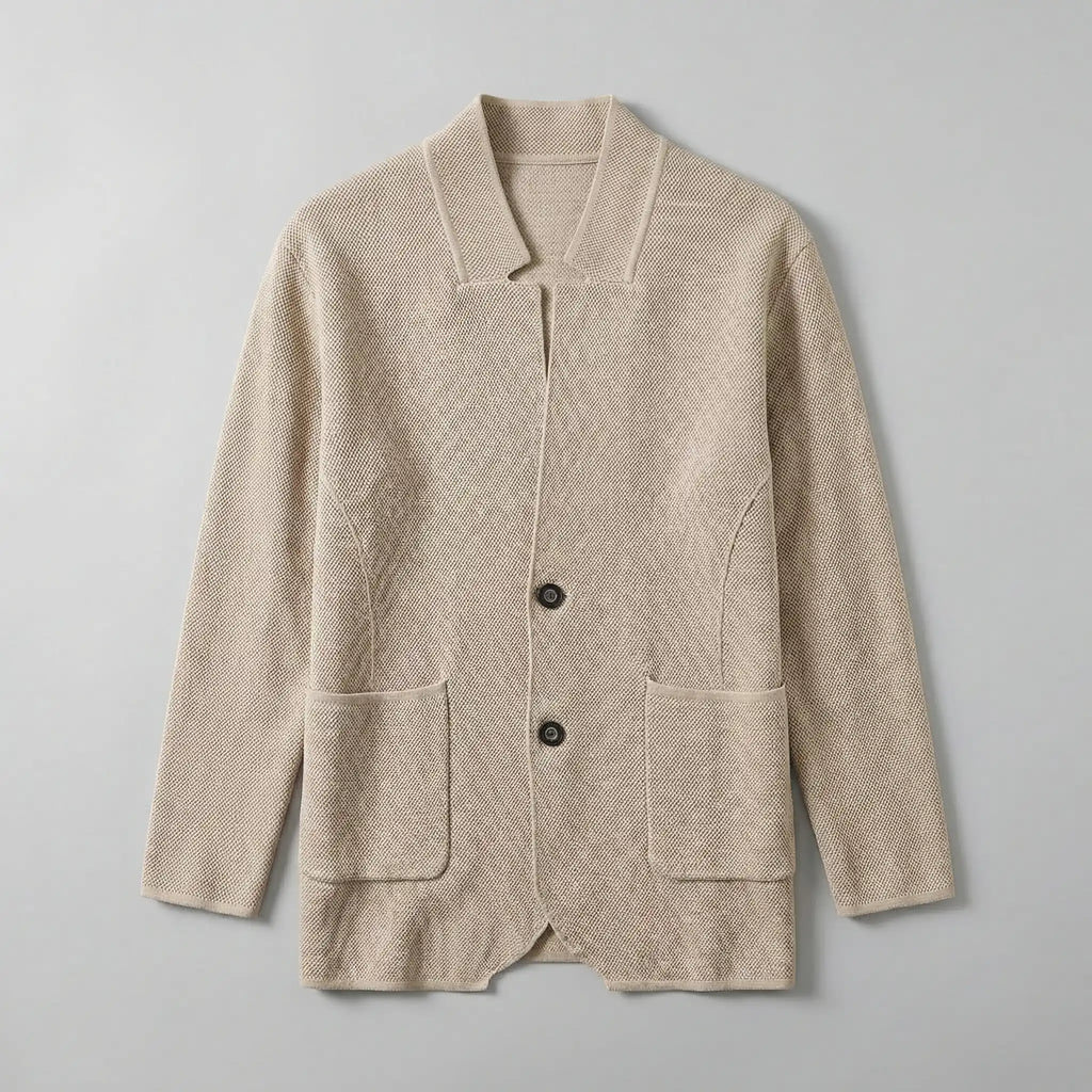 Cardigan Masculin Élégant et Pratique Mode Masculine