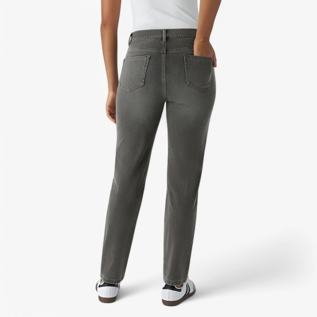 Pantalon taille haute - Extensible et Confortable