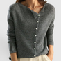 Cardigan en Laine Élégant Femme - Pièce Légère à Superposer