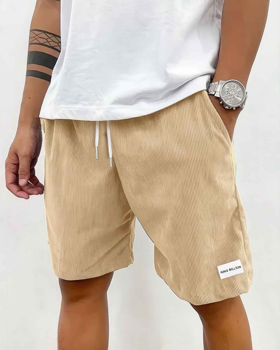 Kasper | Shorts décontractés à coupe ample