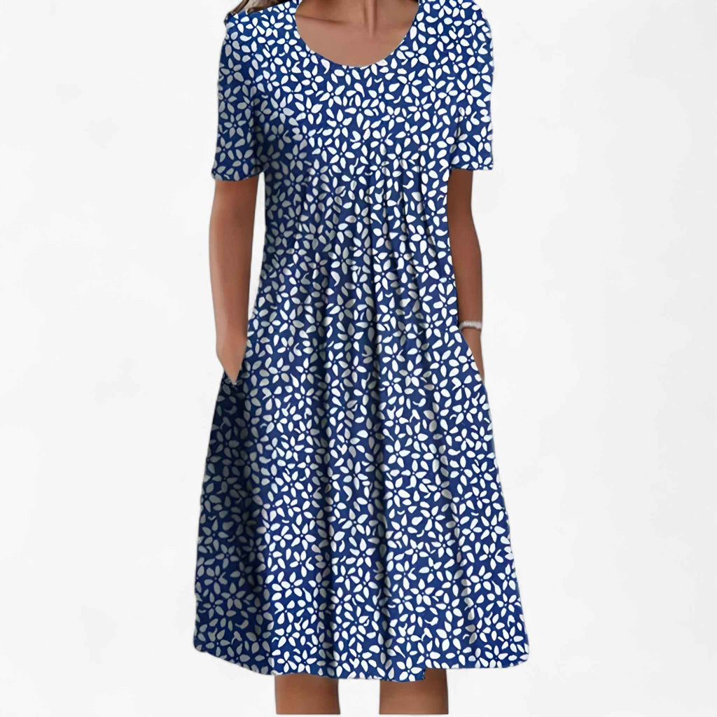 Robe d'été Femme en Coton Léger Respirant S-XL - Plusieurs Couleurs