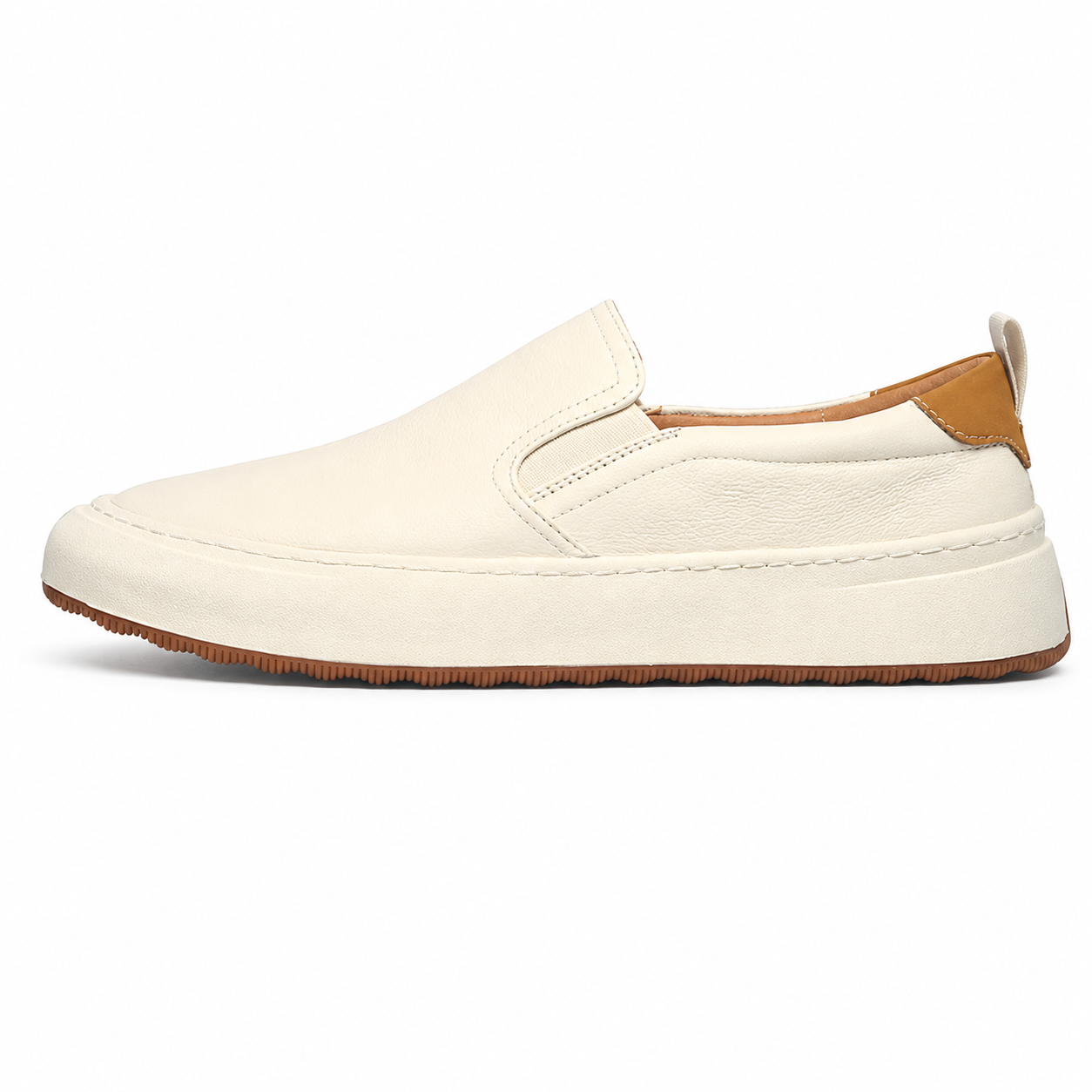 : Mocassin homme cuir - Style estival et confort respirant dans Blanc de Marche Lino