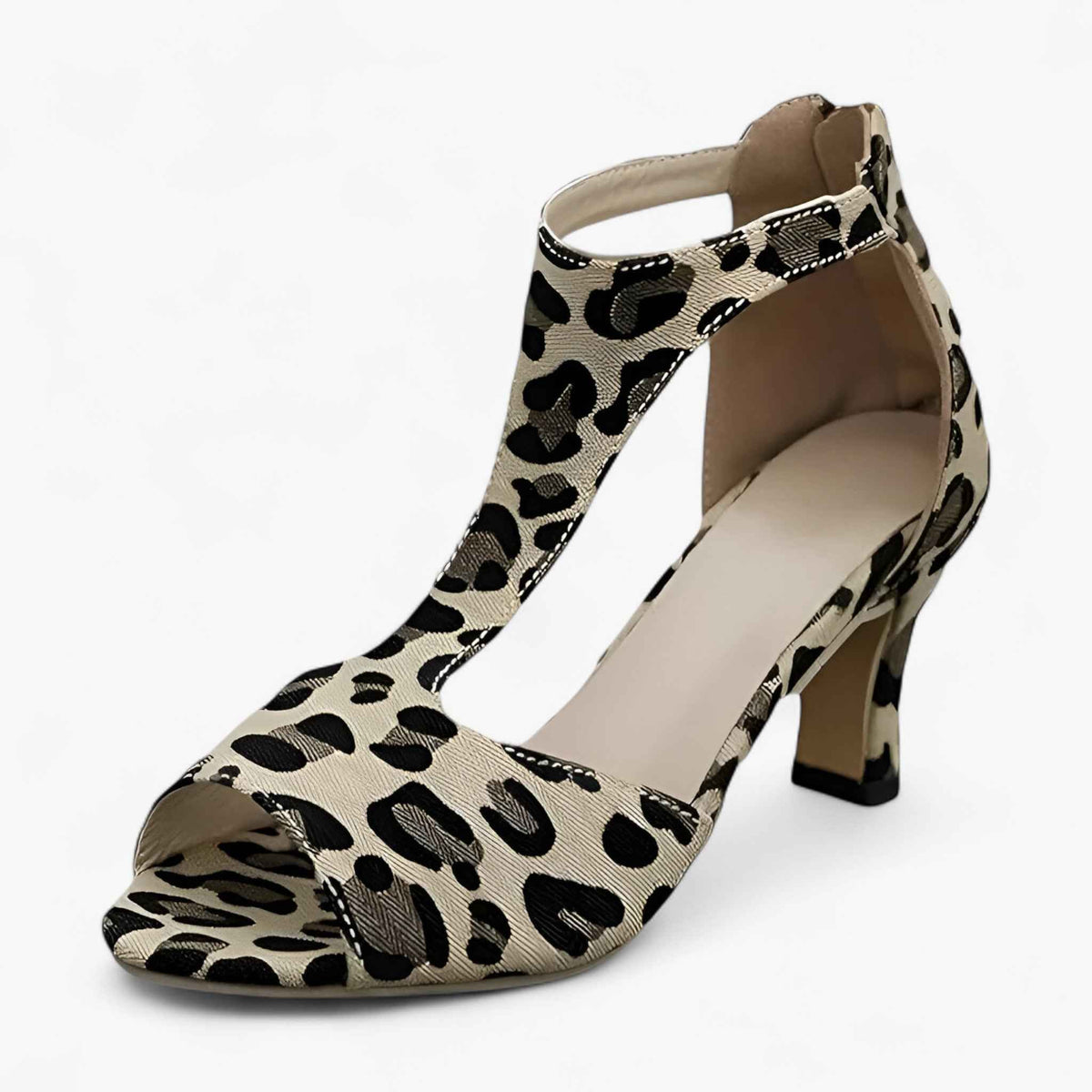 Heels : Escarpins Ouverts en Cuir pour Femme - Modernes et Confortables dans de Concept Odense