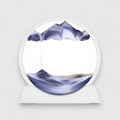 Tableau Sable Mouvant 3D Décoratif en Verre – Paysage Relaxant pour Bureau/Maison