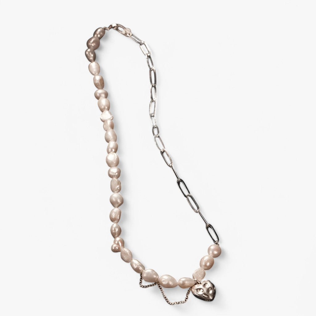 Collier Asymétrique Femme Hartparel en Laine, Design Moderne et Élégant