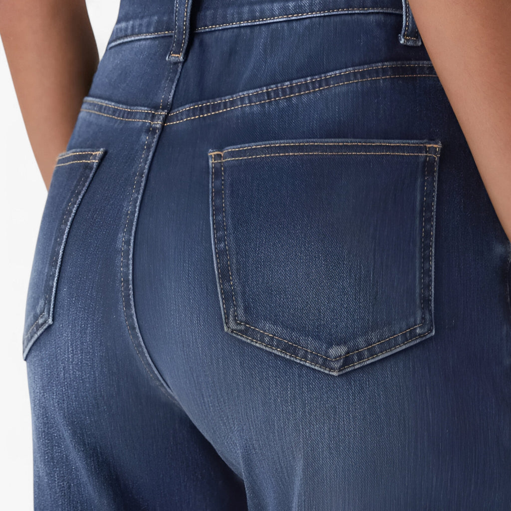 Pantalon taille haute - Extensible et Confortable
