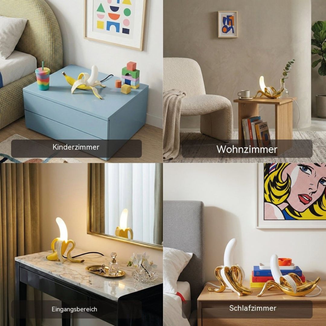 : Lampe de Table Banane Art Déco dans de Marche Lino