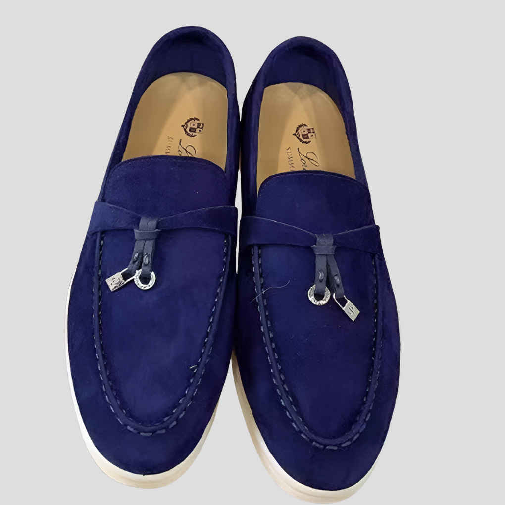 Fashion : Mocassins pour femmes - Élégants, Confortables & Style polyvalent dans Bleu de Jeecey