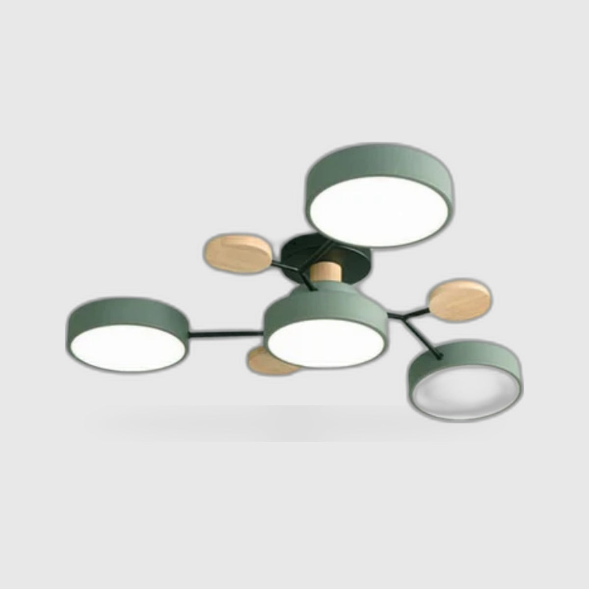 Ceiling Light : Plafonnier LED Rond Moderne dans de Marche Lino