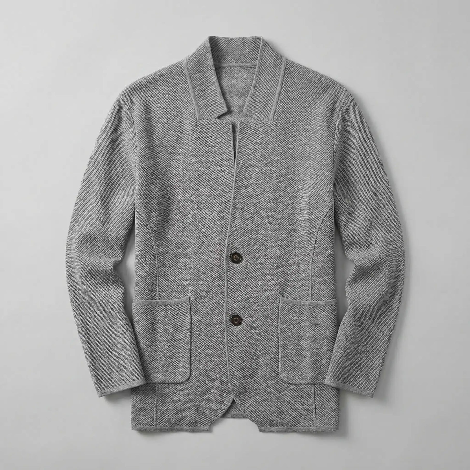 Cardigan Masculin Élégant et Pratique Mode Masculine