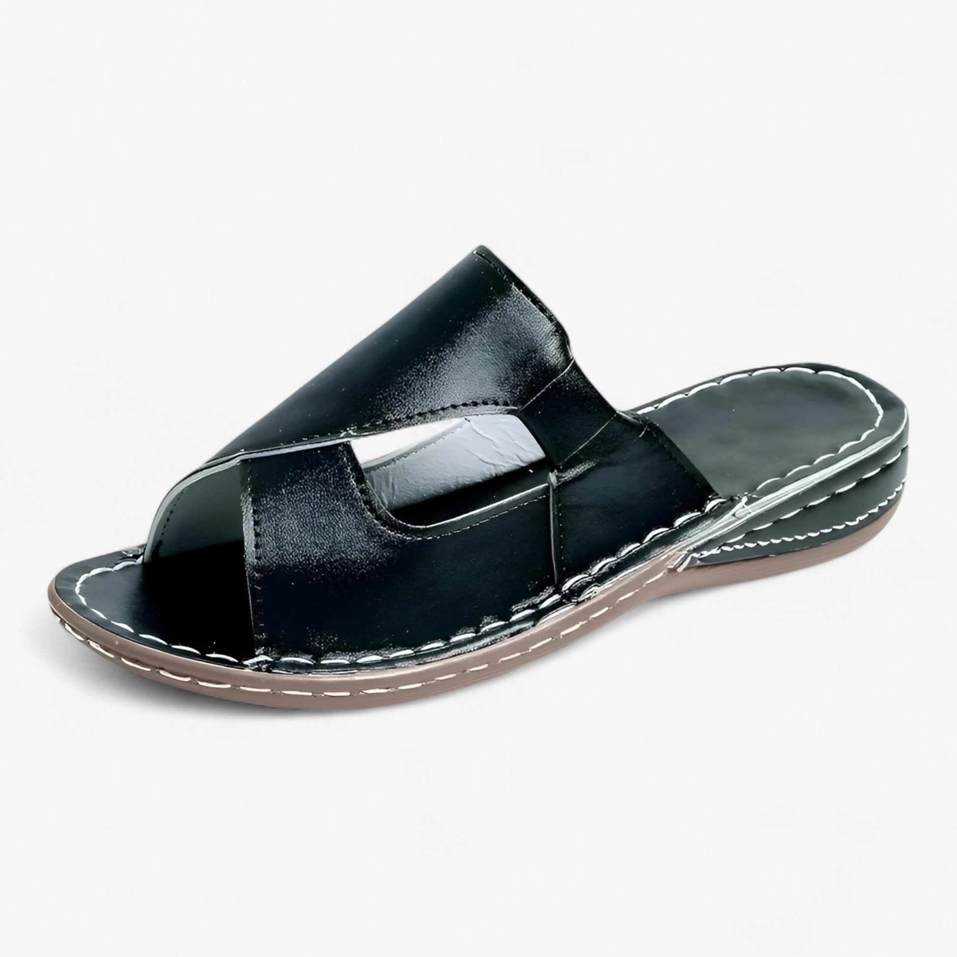 Ingrid | Sandaler til kvinder - Komfort og elegant støtte - Sort - women's fashion - {{ product_tags }
