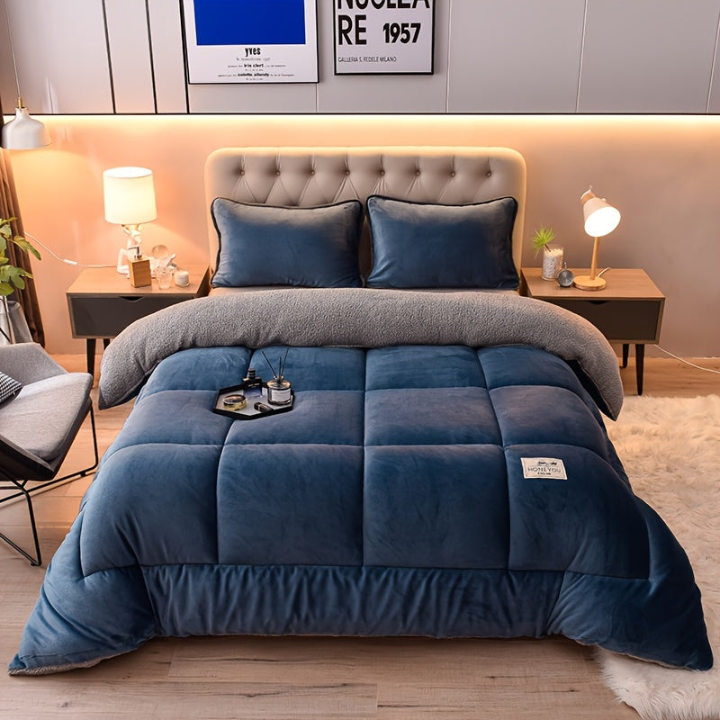: Couverture Peluche Sherpa Double Face dans de Marche Lino
