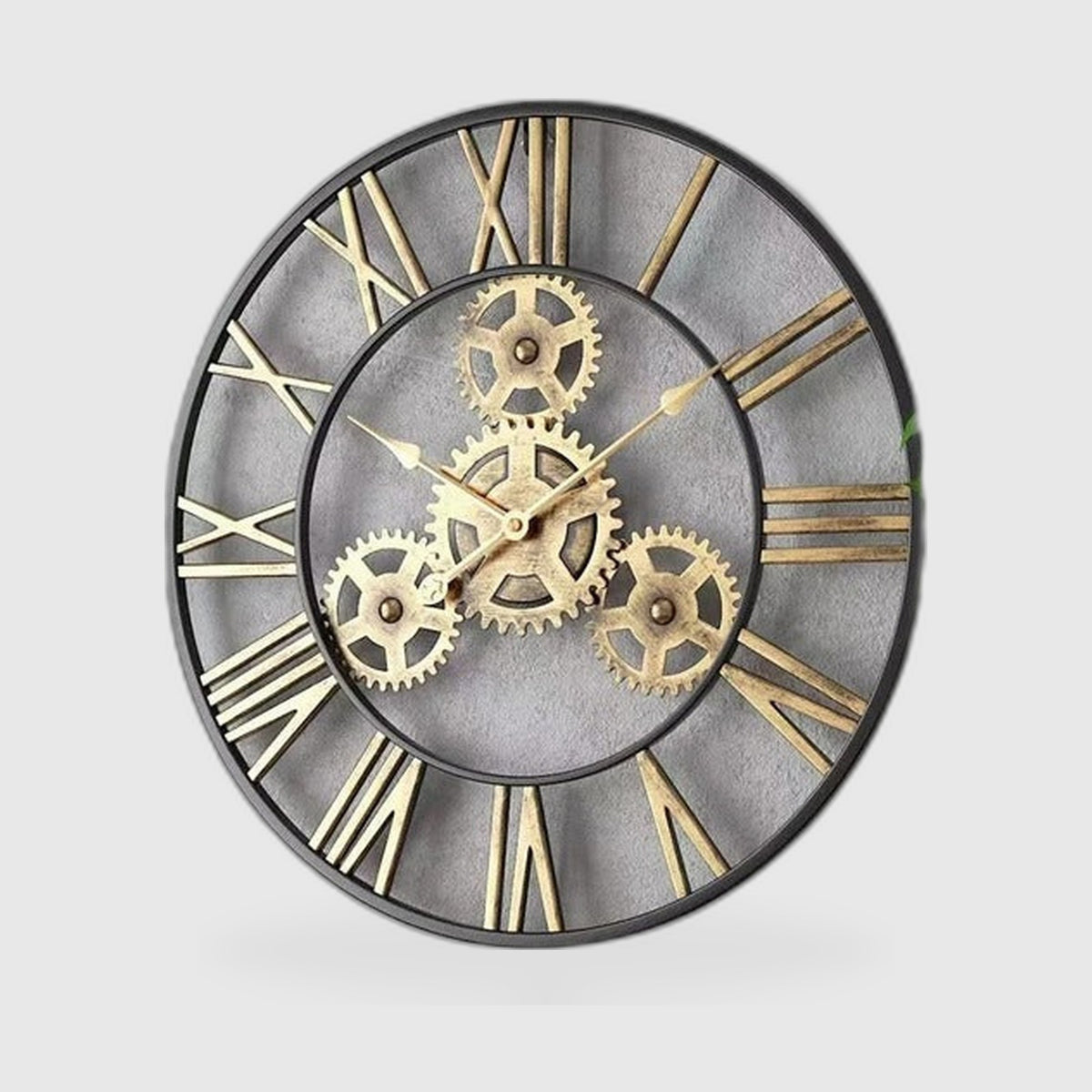 Wall Clocks : Horloge Murale Engrenages Métalliques – Style Industriel Best-Seller dans de Marche Lino