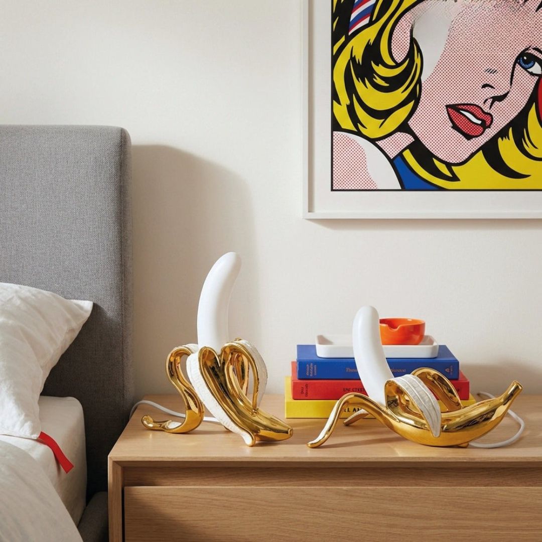 : Lampe de Table Banane Art Déco dans de Marche Lino