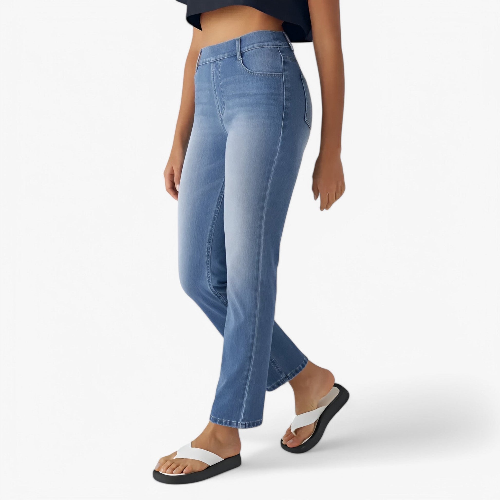 Pants : Pantalon taille haute - Élastiques et Confortables Homme dans de Marche Lino