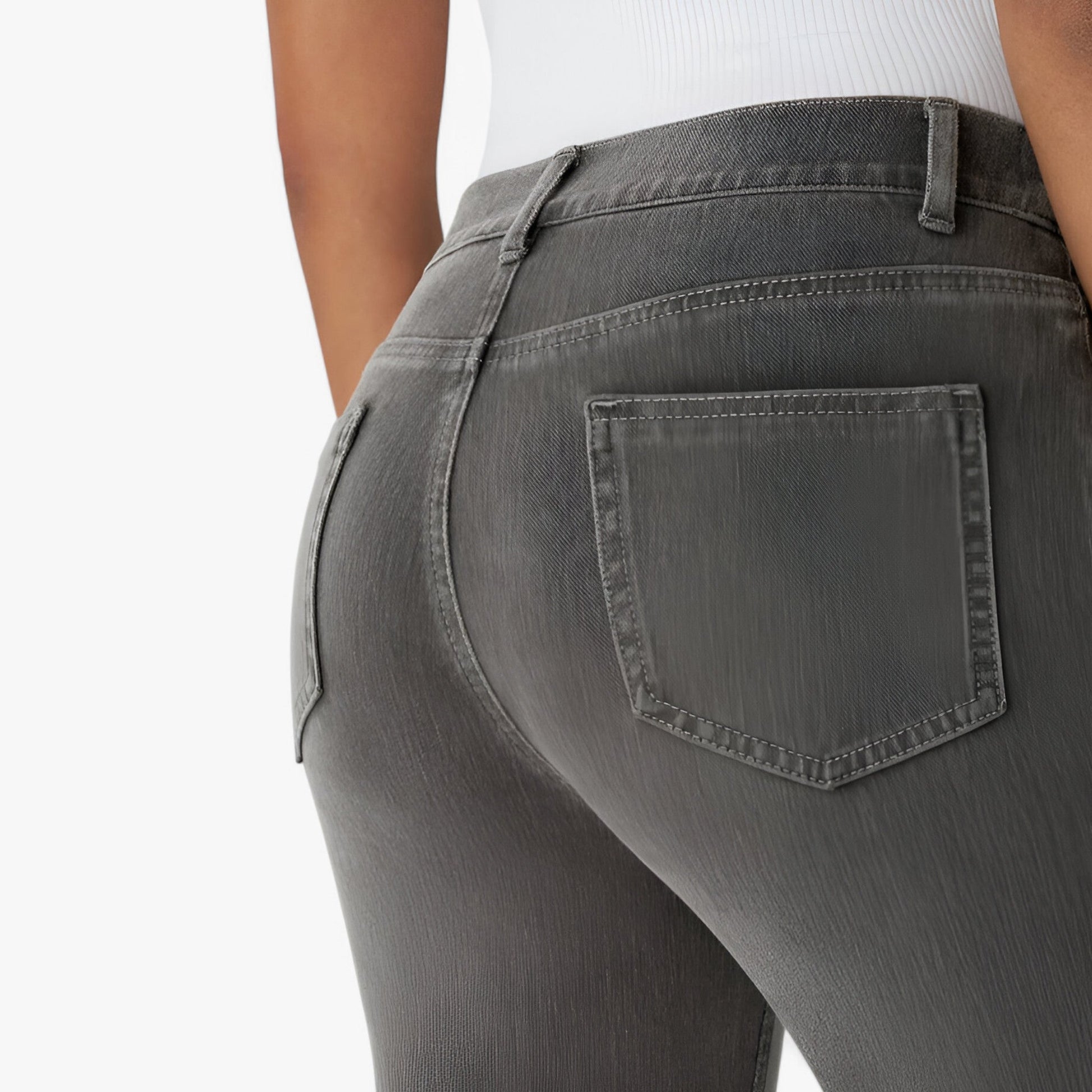 Pantalon taille haute - Extensible et Confortable