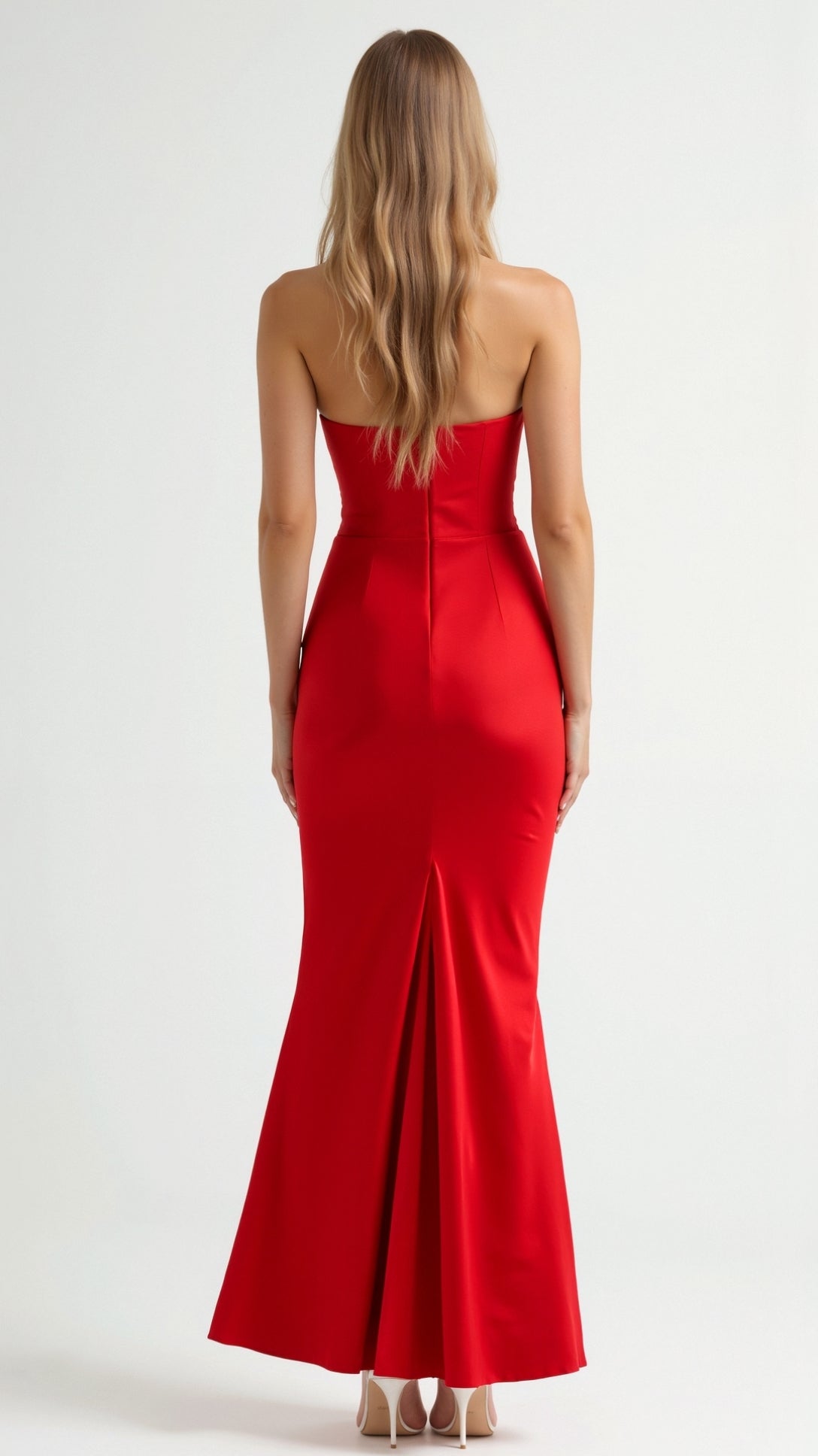 Robe Longue Fourreau Femme - Robe Élégante Invitée Mariage