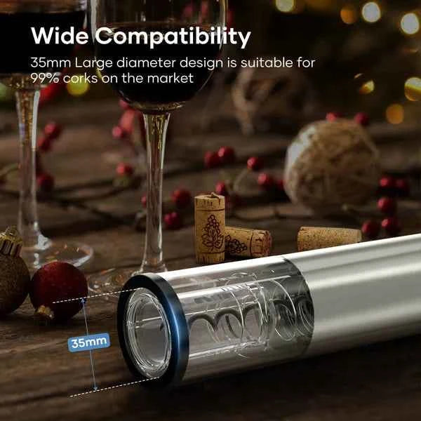 CorkScrew™ Ouvre-bouteille électrique – Ouverture rapide et facile du vin