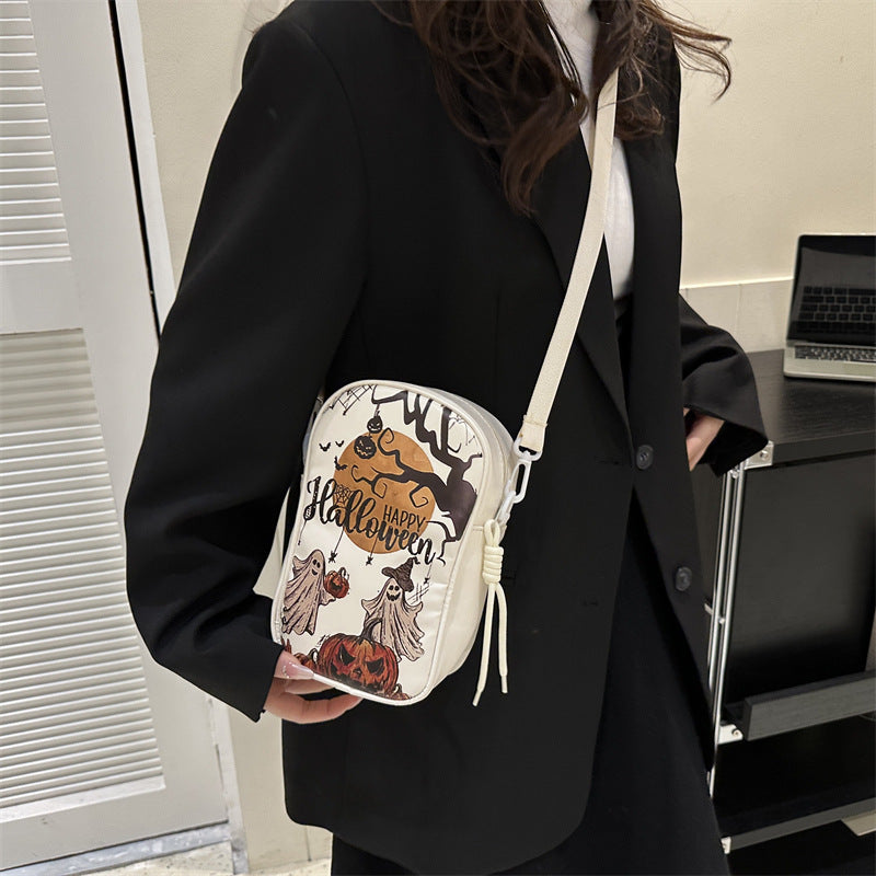 Gifts – Seasonal – Halloween : Sac à bandoulière Halloween femme - Design citrouille compact dans de Pantinoshop