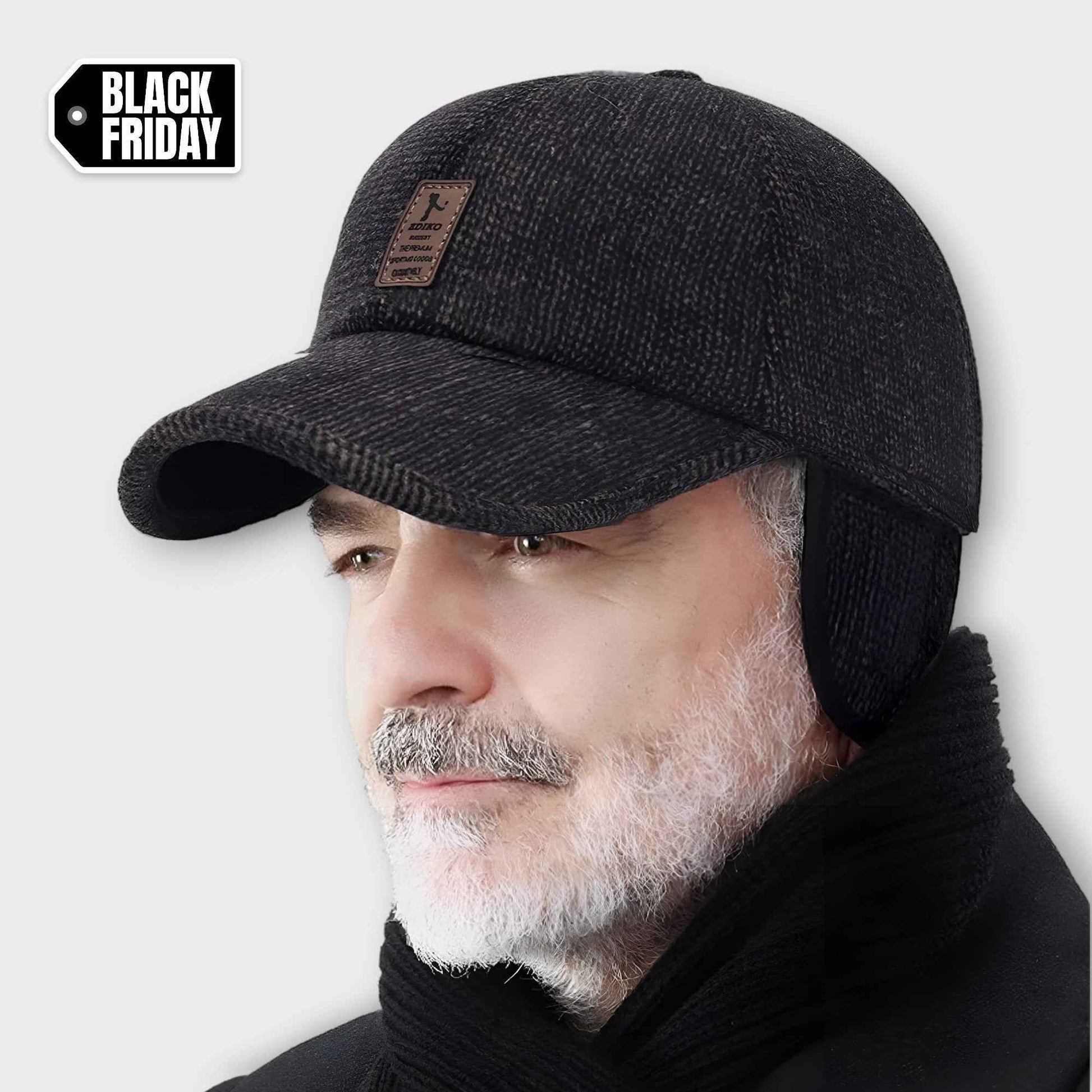SnapHat™ - Casquette de baseball tricotée chaude pour l'hiver